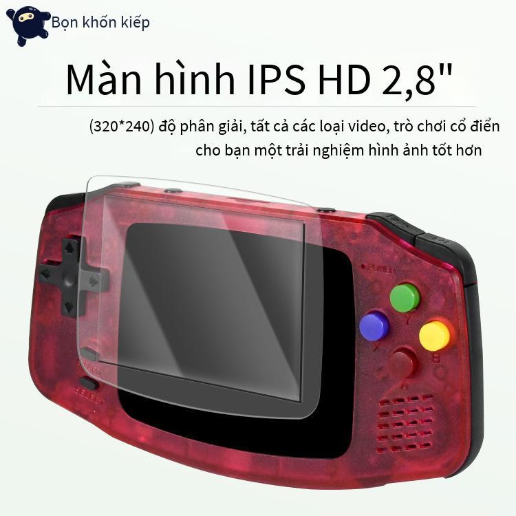 Giá thấp nhất A30 mã nguồn mở cầm tay GBA retro bảng điều khiển trò chơi cầm tay PS mini arcade mô phỏng IPS hoài cổ