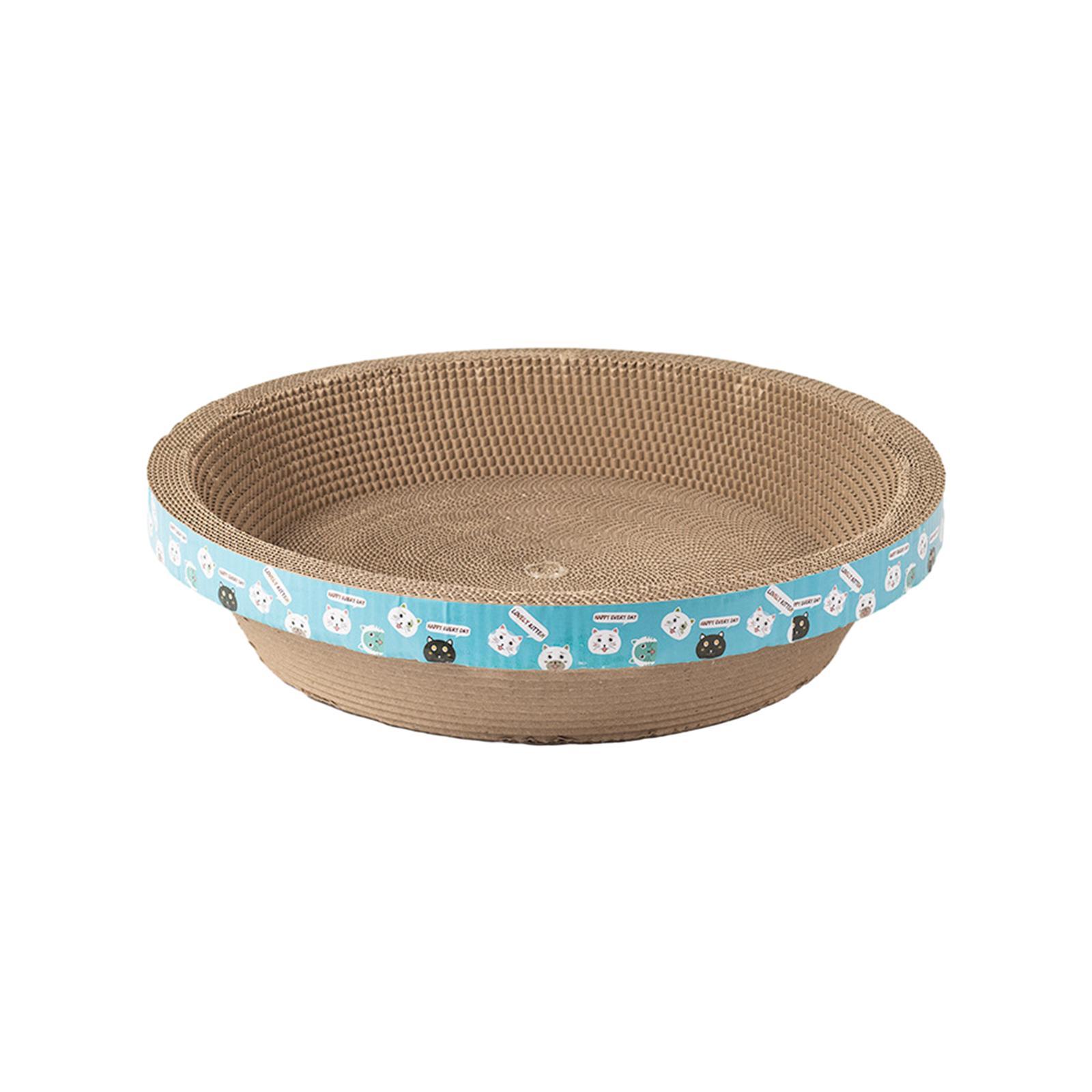 Cat Scratcher Cardboard Pet Scratcher Sisal Lounge Bed Resting Pet Supplies Kitten Interactive Toy Sisal Cat Scratch Pad Bowl