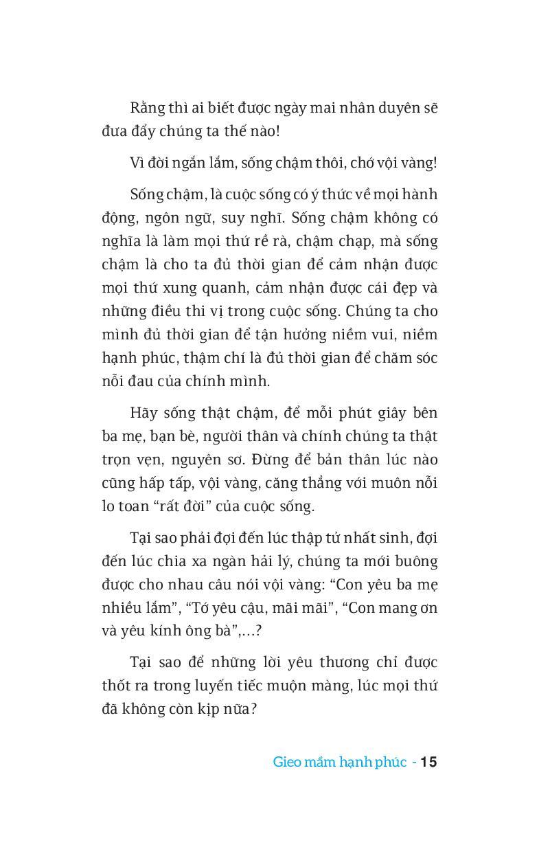 Gieo Mầm Hạnh Phúc
