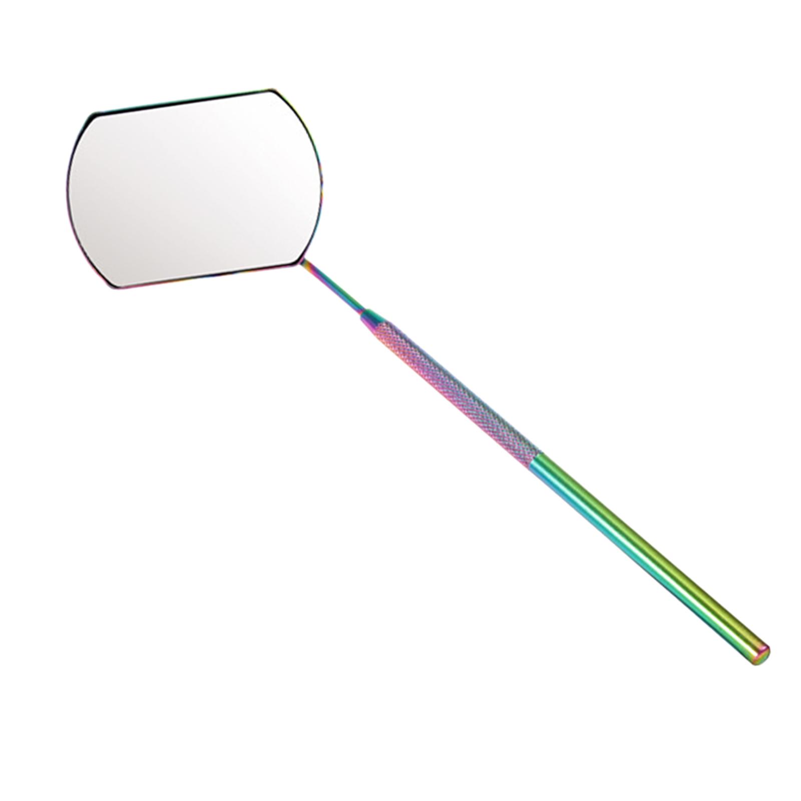 Eyelash Tools, Stainless Steel Mirror for Checking Eyelash Extension Applying Eyelash Tools Salon Home Use