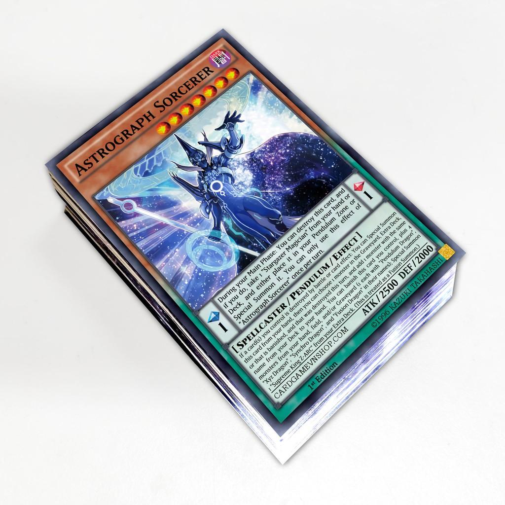 Bài Yugioh ️️ Thẻ bài Yugioh Magician Pendulum deck 54 lá