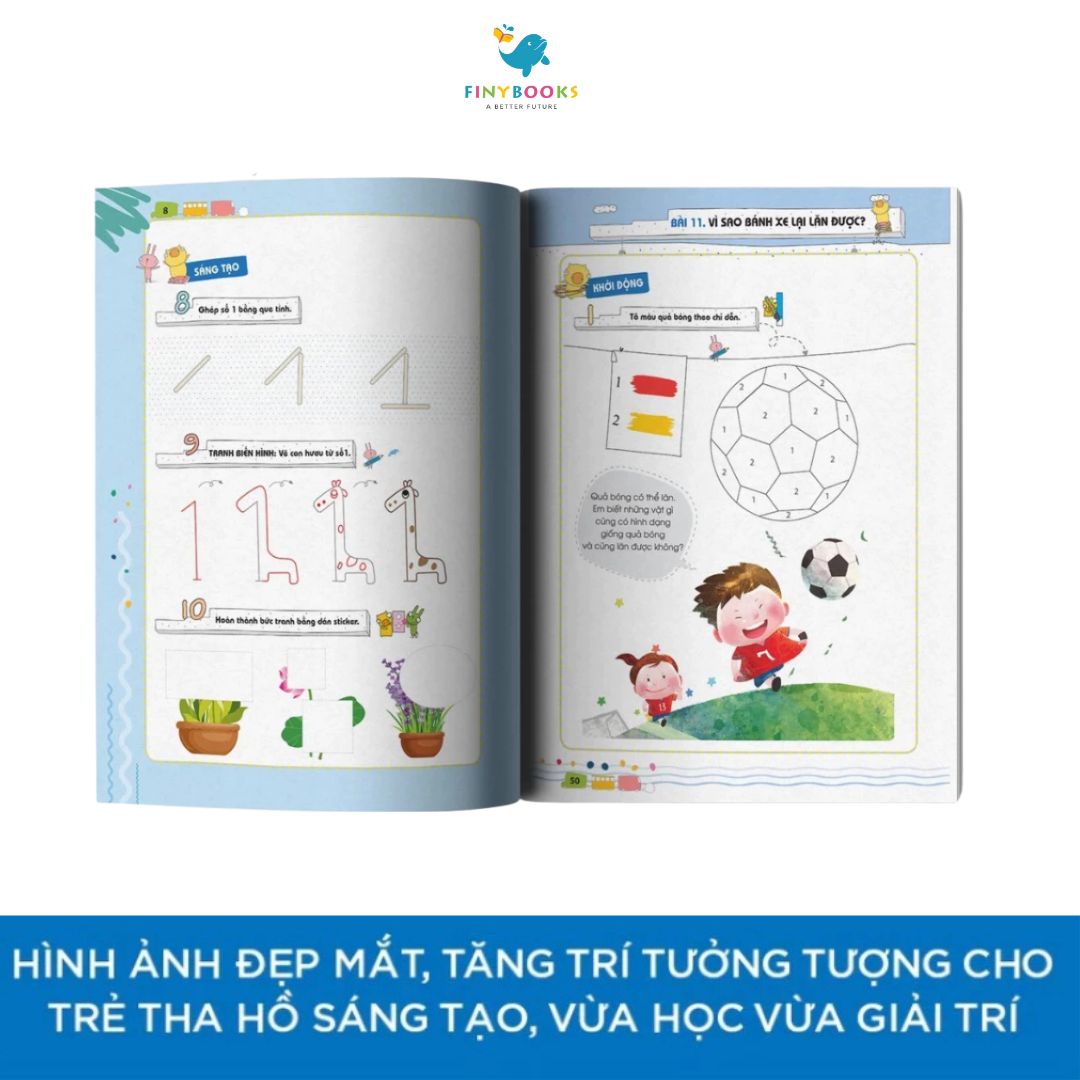 Sách - Bộ sách Pomath – Toán tư duy cho trẻ em từ 4 - 6 tuổi