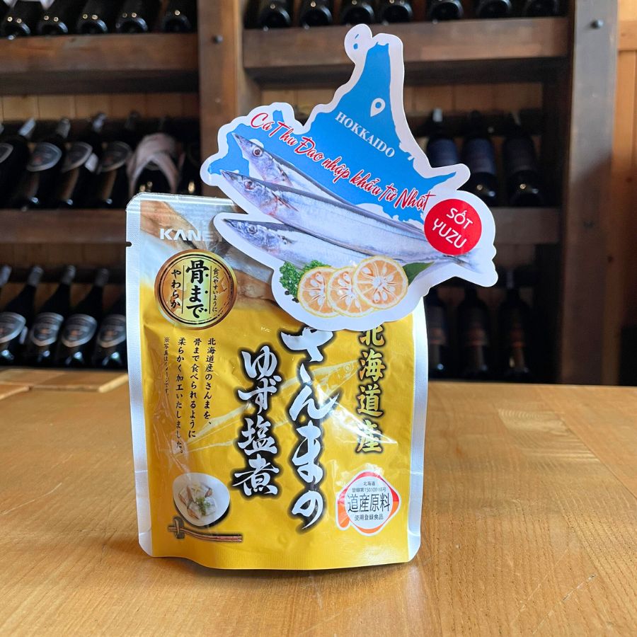 Cá Thu Đao Nhật Sốt Yuzu Kaneyoshi 95g