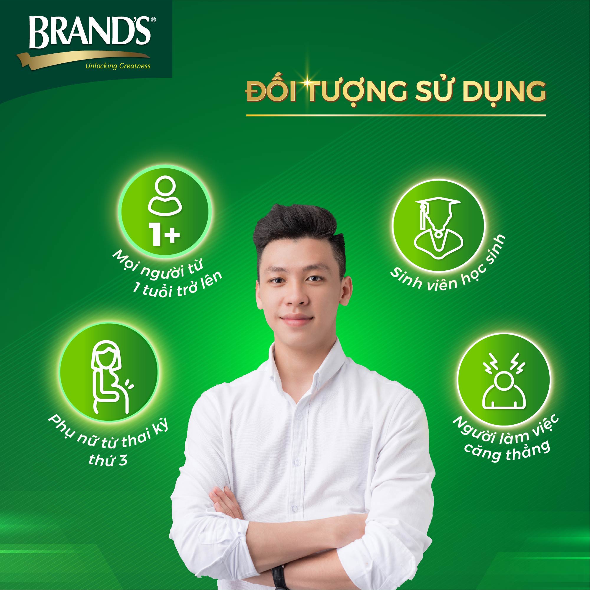 Combo 4 Nước cốt gà BRAND'S Vị Truyền Thống