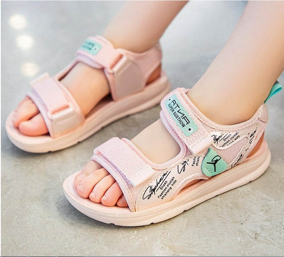 Dép sandal bé gái siêu nhẹ_A379