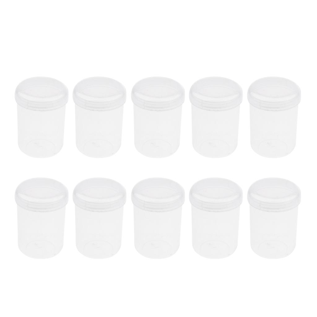 10 X Trang Điểm Hộp Đựng Mỹ Phẩm Dưỡng Da Gel Bình Rõ Ràng Hộp Đựng