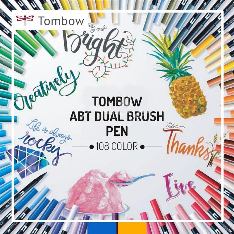 TONE PASTEL - BÚT CỌ TOMBOW ABT DUAL BRUSH PENS