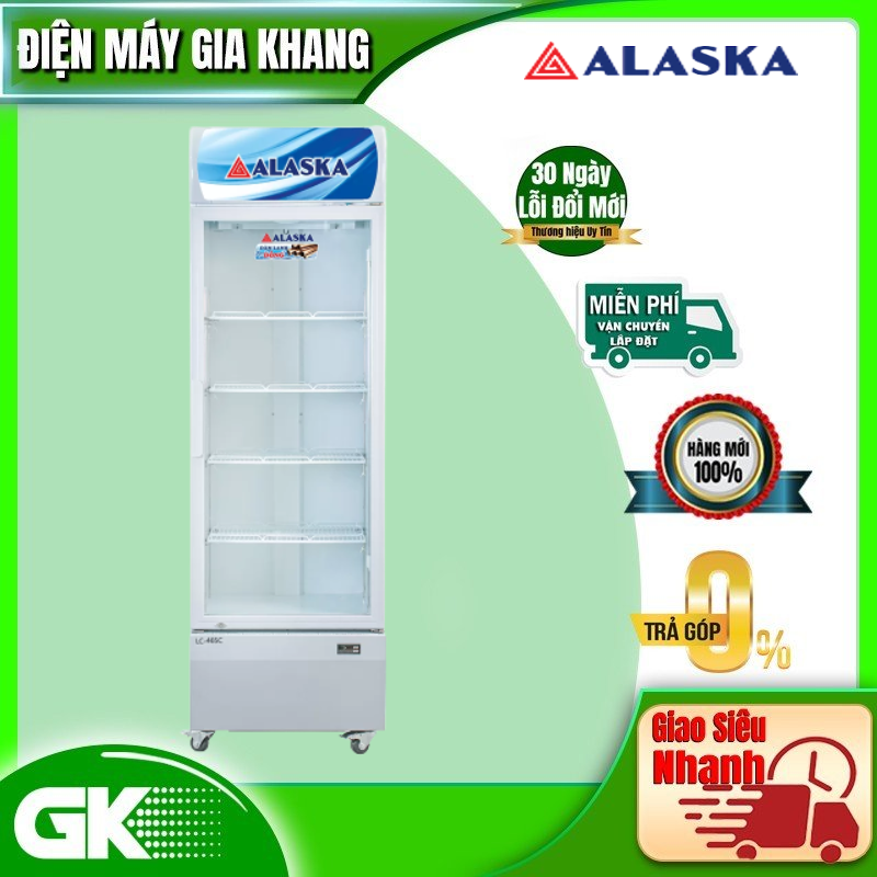 Tủ mát Alaska 550 lít LC-465C 1 cửa mở - hàng chính hãng - chỉ giao HCM