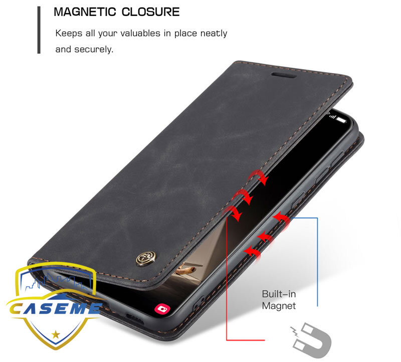 Bao da dạng ví dành cho Samsung Galaxy S21 FE hàng chính hãng Caseme