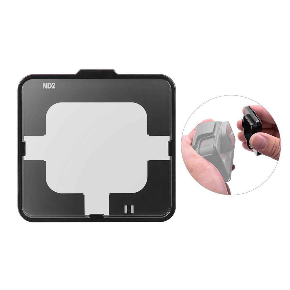 Bộ công cụ bảo vệ  ống kính ND hình vuông  cho máy ảnh khỏa thân GoPro Hero 5 w / Giá đỡ khung gắn