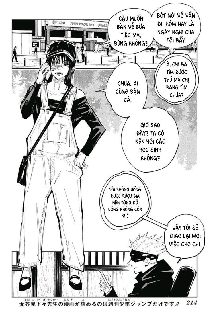 jujutsu kaisen - chú thuật hồi chiến chapter 63 16