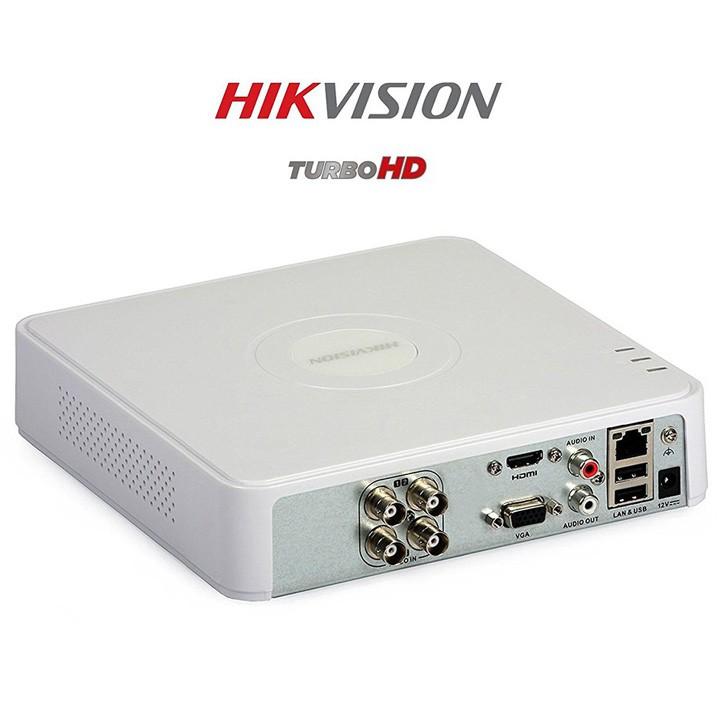 Đầu ghi hình Hikvision DS-7104HGHI-F1 DVR 4 kênh TVI TURBO HD 1080P - Hàng chính hãng