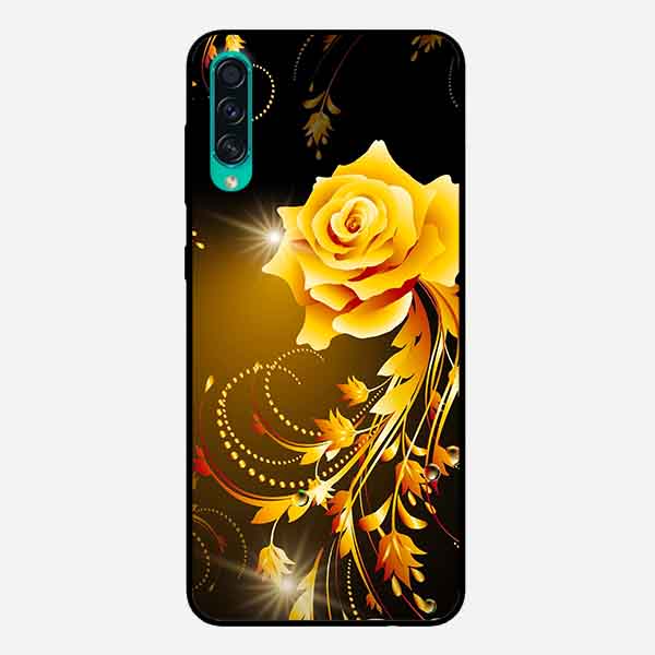Ốp Lưng in cho Samsung A50 Mẫu Hoa Hồng 4 - Hàng Chính Hãng