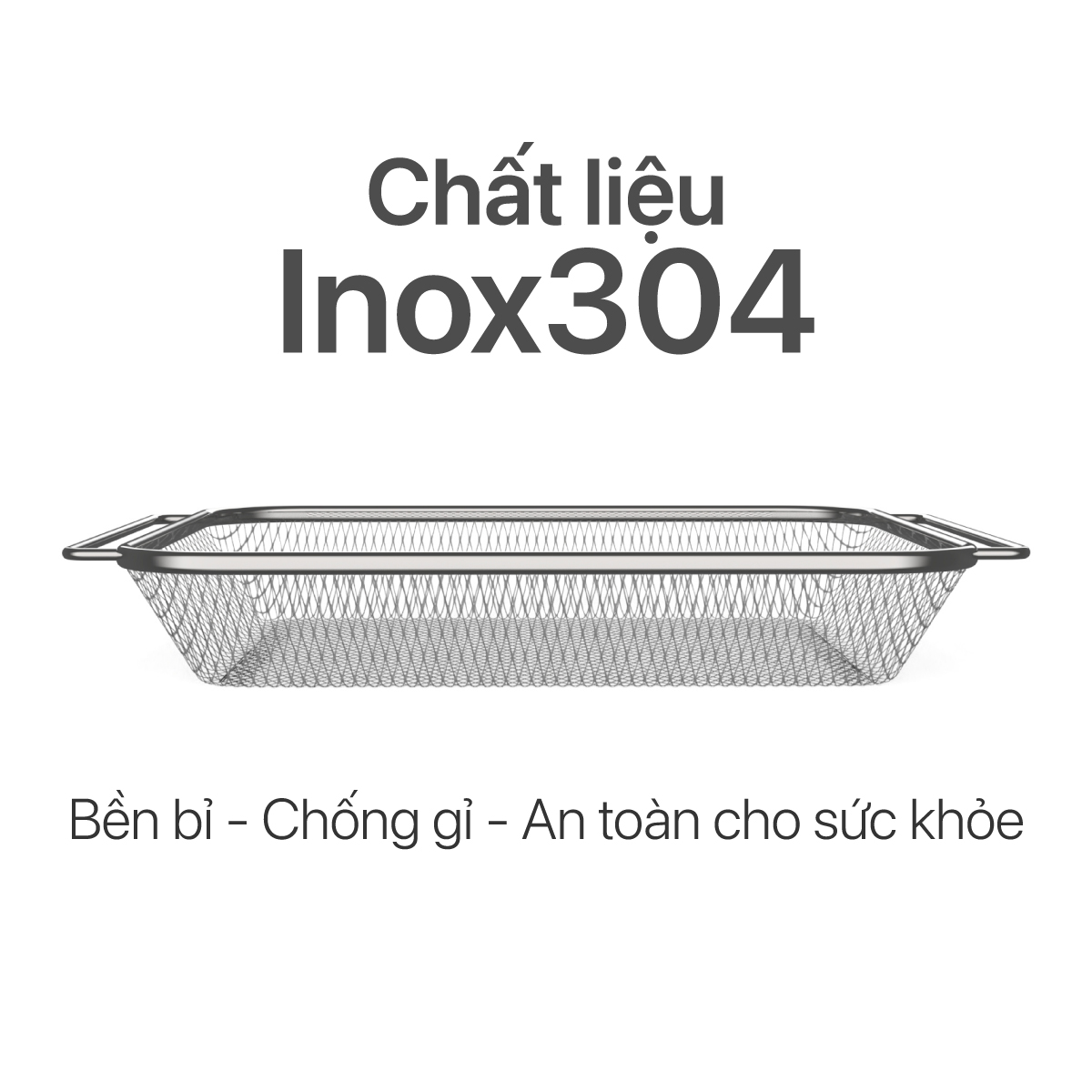 Vỉ nướng sâu lòng - Phụ kiện nồi chiên không dầu 2GOOD