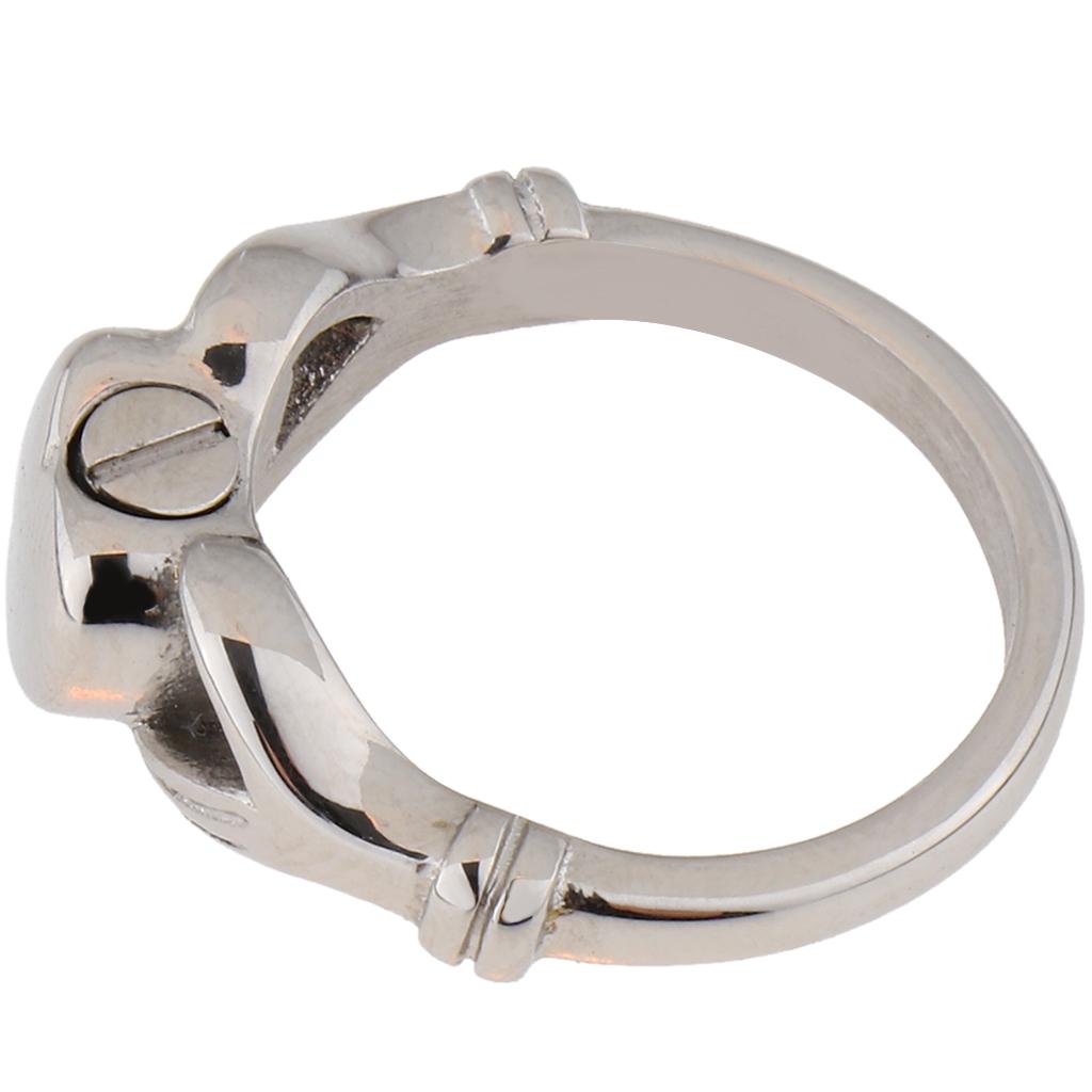Heart Memorial Ring Pet Urn Ashes Holder Finger Ring Cremation Jewelry