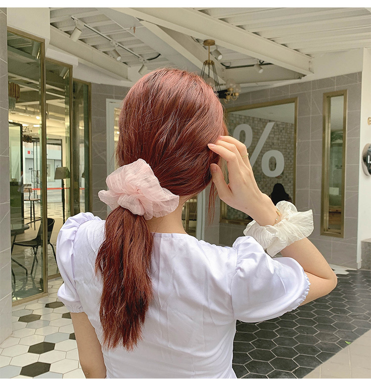 Sét 3 dây buộc tóc nhiều mẫu dễ thương