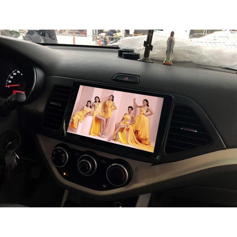 Màn hình ô tô dvd android 9 inch theo xe kia morning