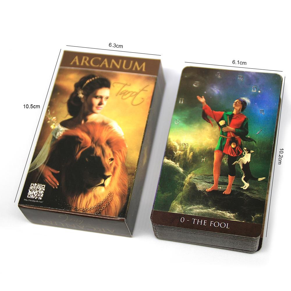 Bài Tarot Arcanum 78 Lá Bài Tặng Đá Thanh Tẩy