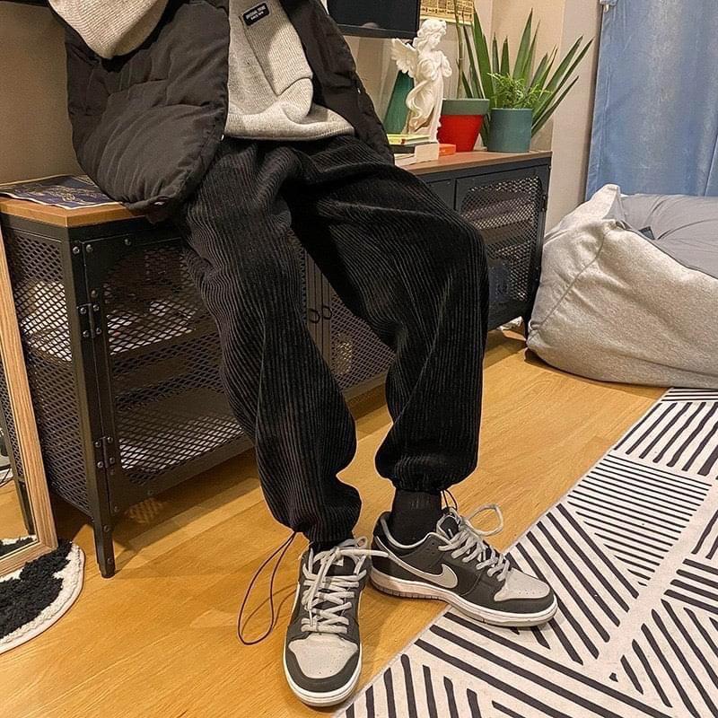 Quần Simple Pant nhung tăm (2 kiểu