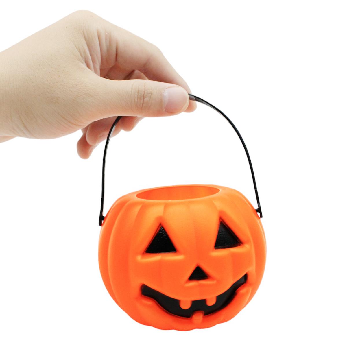 Giỏ Trang Trí Halloween Hình Quả Bí Ngô - Nuan Nuan 1900-100