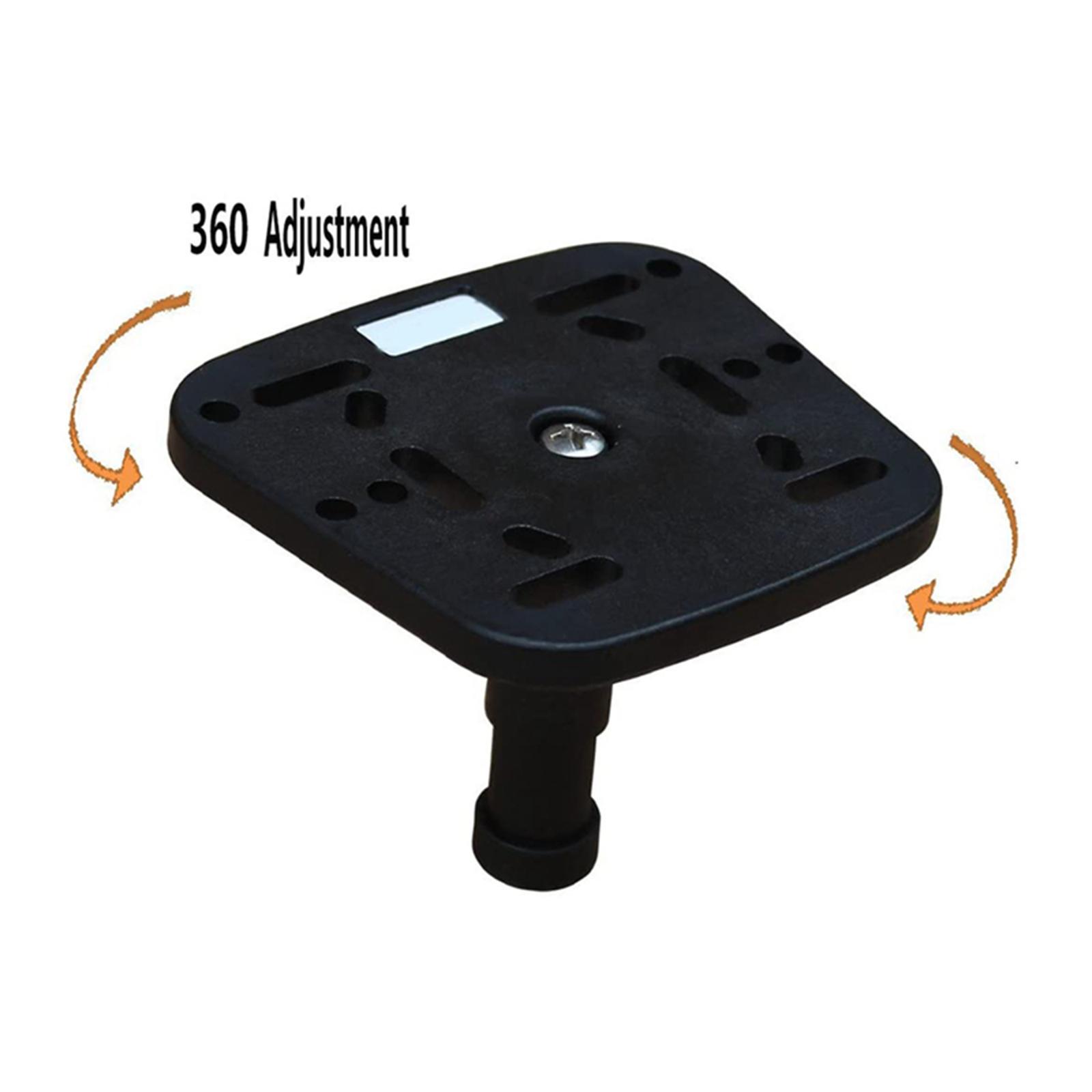 Fish Finder Mount, Adjustable Quick Disassembly Portable Mounting Plate for Boat Kayak Accessories