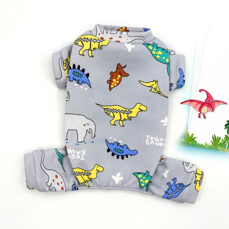 ÁO THUN NỈ KHỦNG LONG XINH TỪ 1-5KG DÀNH CHO THÚ CƯNG CHÓ MÈO