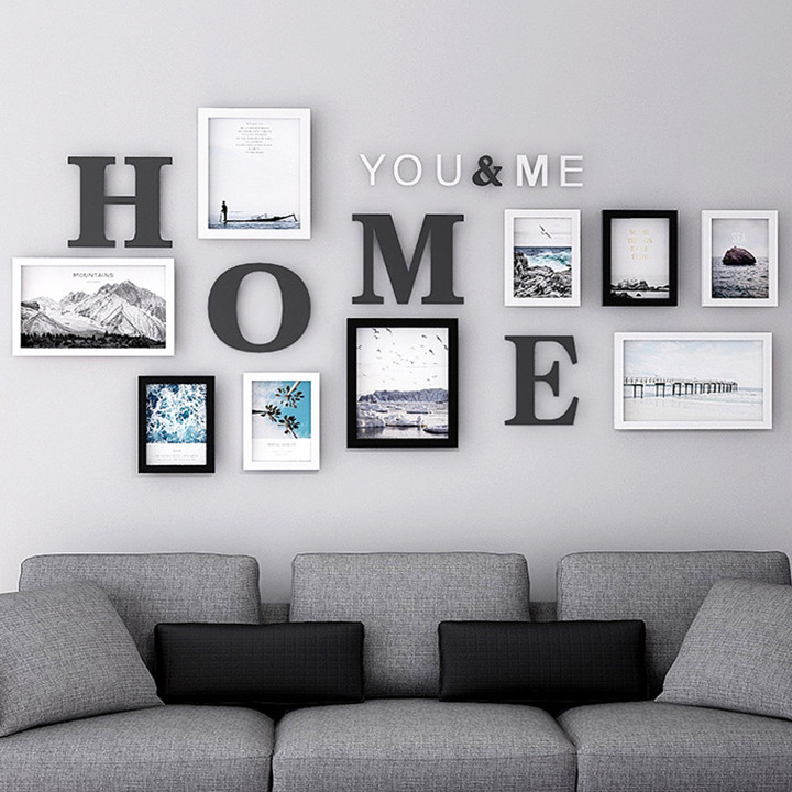 Bộ Tranh Treo Tường Phong Cảnh Và HOME YOU &amp; ME Dán Tường - Decor Trang Trí Nhà Đẹp Và Quà Tặng