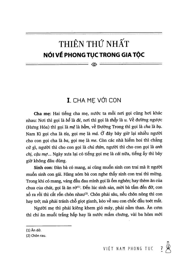 Việt Nam Phong Tục (Tái Bản 2023)