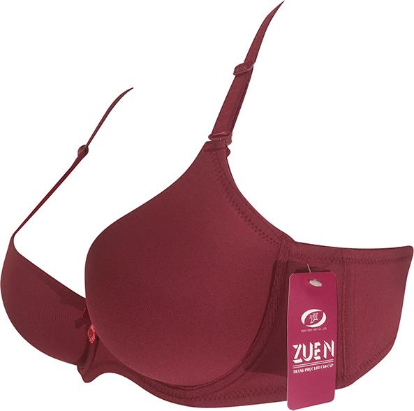 Áo Ngực Trơn Có Gọng Đệm Dày Zuen THA2013 - Đỏ