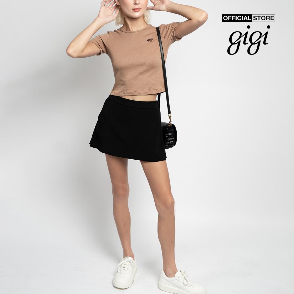 GIGI - Chân váy mini chữ A lưng thun thời trang G3301S212532