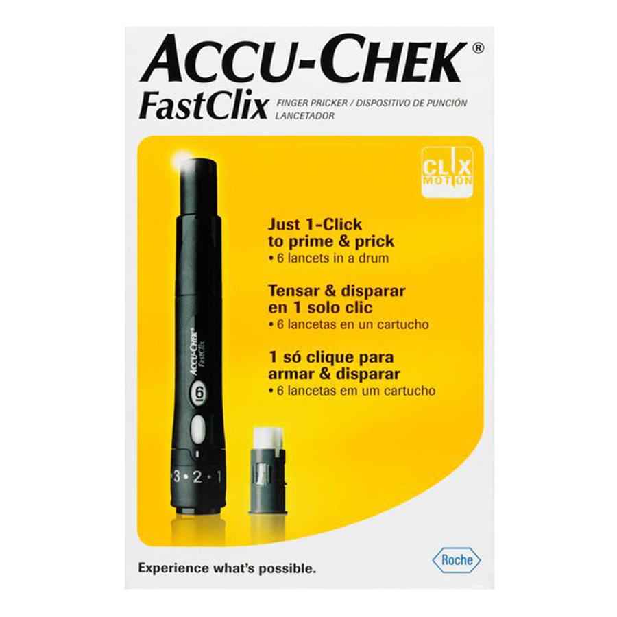 Bút lấy máu cá nhân Accu-chek Fastclix kit