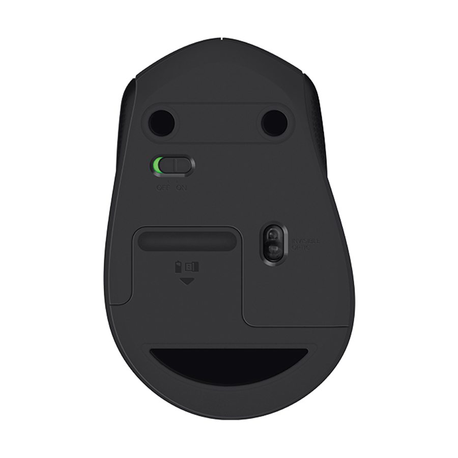 Chuột không dây Logitech M330 Silent Plus giảm ồn 90% - USB 2.4GHz, pin 2 năm, phù hợp người thuận tay phải, PC/ Laptop - Màu