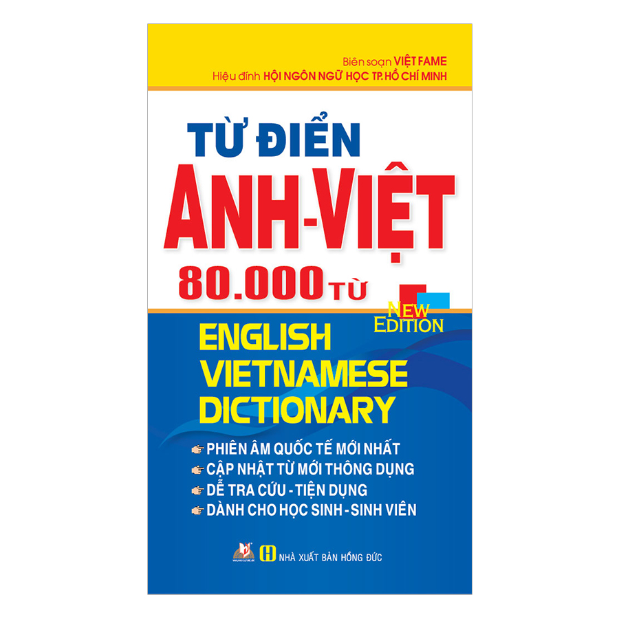Từ Điển Anh - Việt 80.000 Từ (VL)