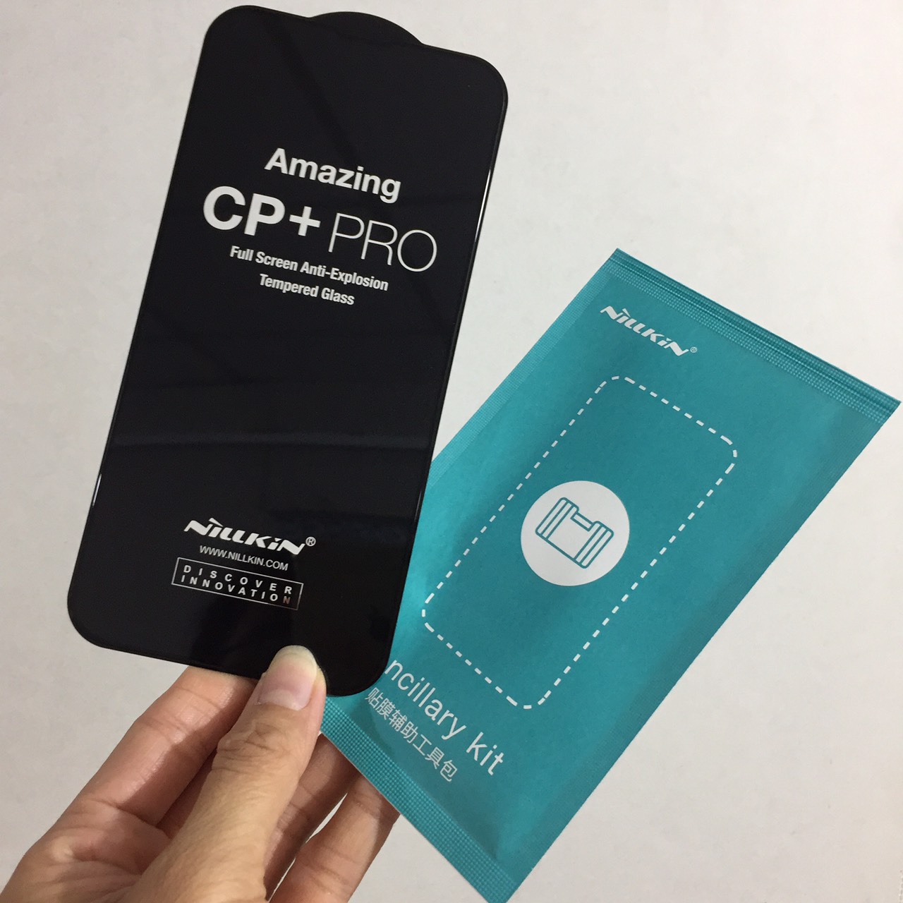 Cường lực full màn hình viền đen 0.3mm cho iP 6.7inches Nillkin Amazing CP+PRO _ Hàng chính hãng