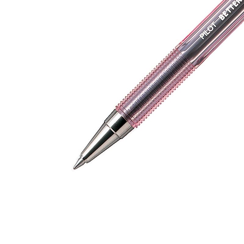 Bút Bi 0.7 mm Better Retractable Pilot BP145 - Mực Đỏ