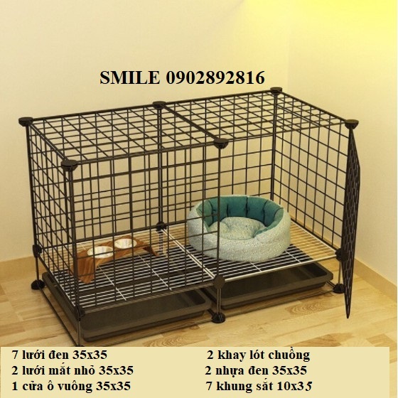 COMBO CHUỒNG LỚN DÀNH CHO CHÓ MÈO CHIM THỎ SÓC THÚ CƯNG ĐA NĂNG