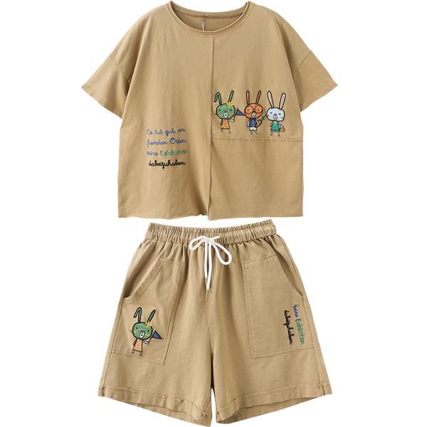 Quần Áo Ngủ Tiểu Thư Đồ Bộ Thun Nữ Mặc Nhà Mùa Hè Chất Cotton Mát Lạnh Siêu Cute Set Bộ Pijama Đẹp