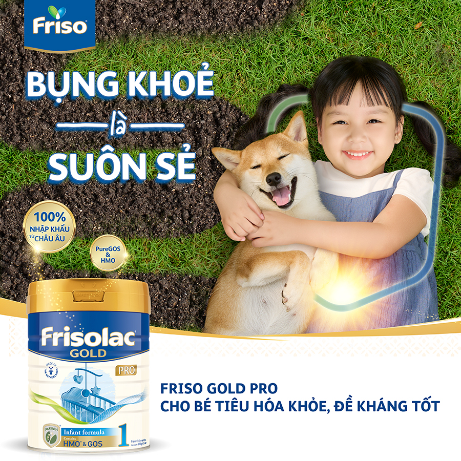 Sữa Bột Friso Gold Pro 1 Cho Trẻ Từ 0-6 Tháng 800g