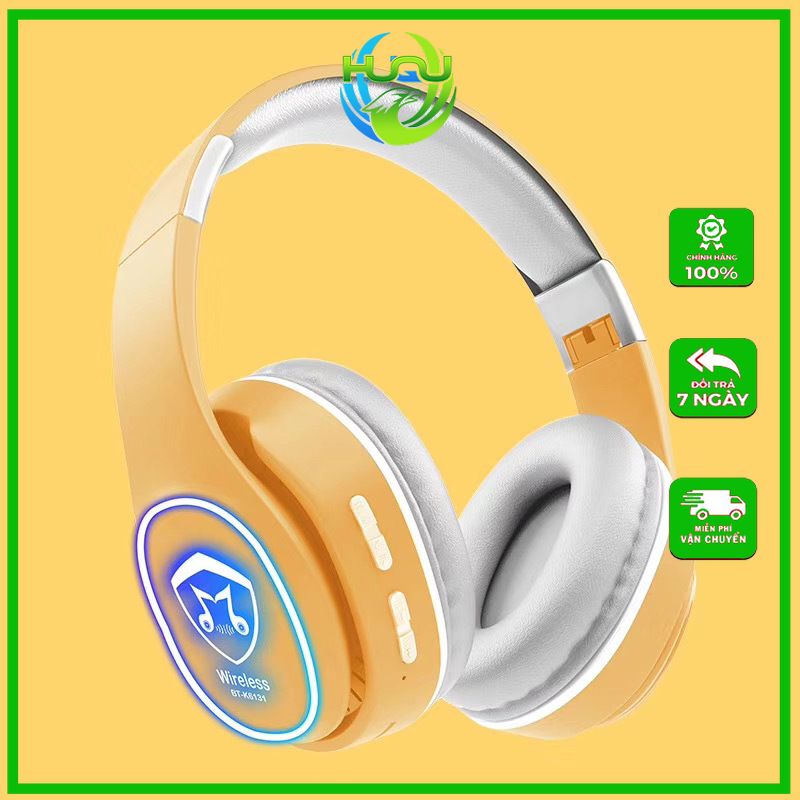 Tai Nghe Bluetooth Thời Trang HUQU HQ-K6131 Hỗ Trợ Nghe FM -Hàng Chính Hãng 