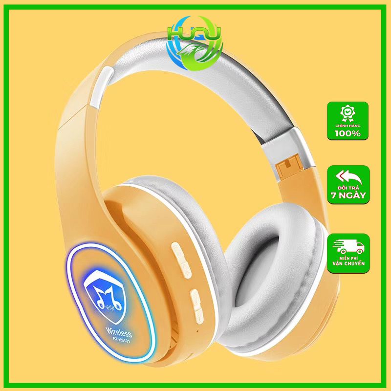 Tai Nghe Bluetooth Thời Trang HUQU HQ-K6131 Hỗ Trợ Nghe FM -Hàng Chính Hãng