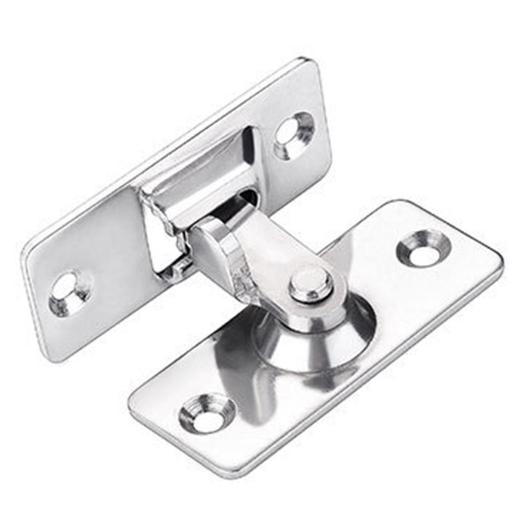 5X 90 Degree Right Angle Door Lock Buckle Door Lock Bolt,Stainless Steel Gate
