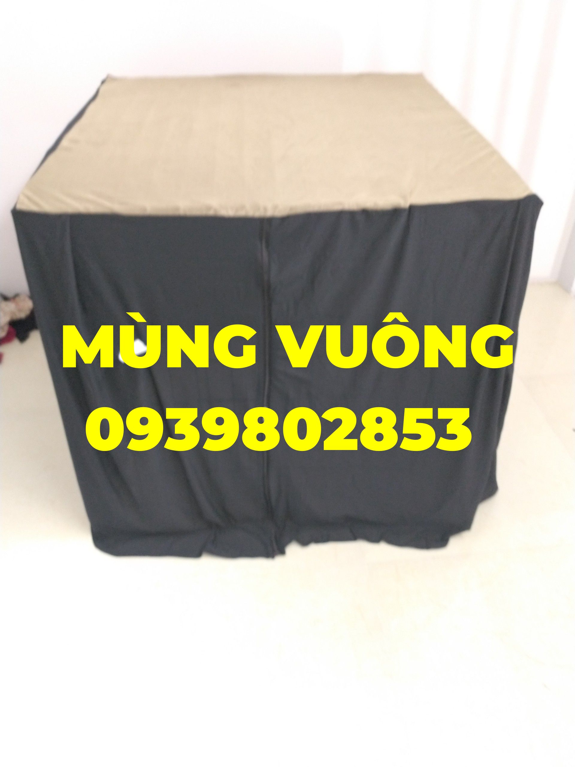 Mùng gà vuông các kích thước có dây kéo