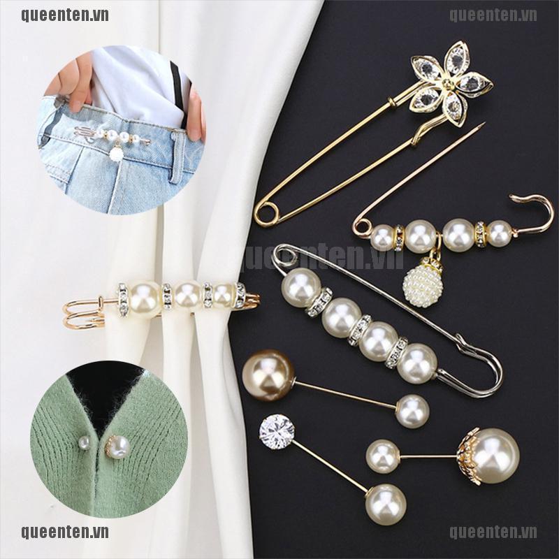 Trâm Cài Áo Hình Bướm Đính Ngọc Trai