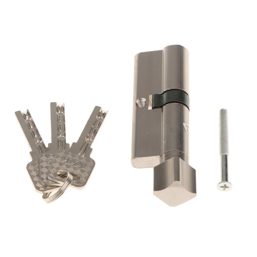 Home  Aluminum Anti-  Door Lock Core Cylinder +