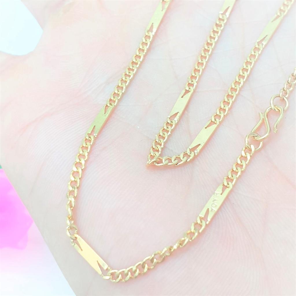 Dây Chuyền Nữ Chữ Nờ Đơn Giản-Dùng lâu dài tắm rửa thoải mái không phai không kiêng mồ hôi