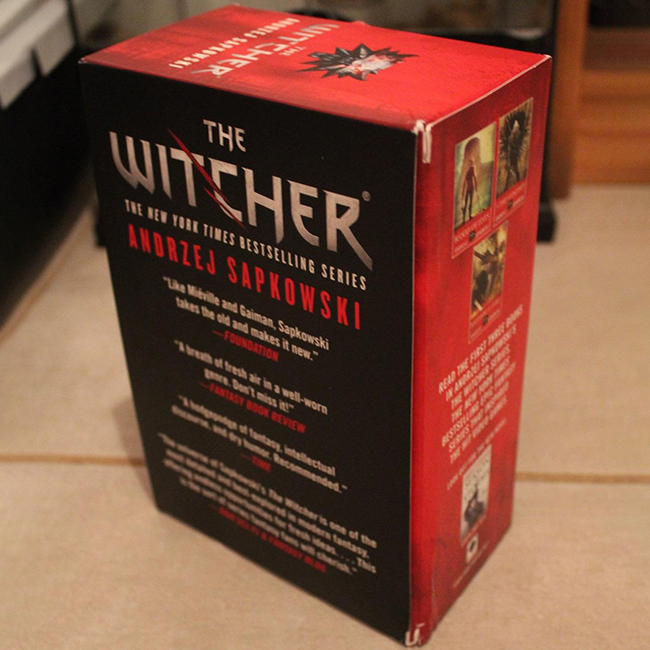 The Witcher Boxed Set: Blood of Elves, The Time of Contempt, Baptism of Fire