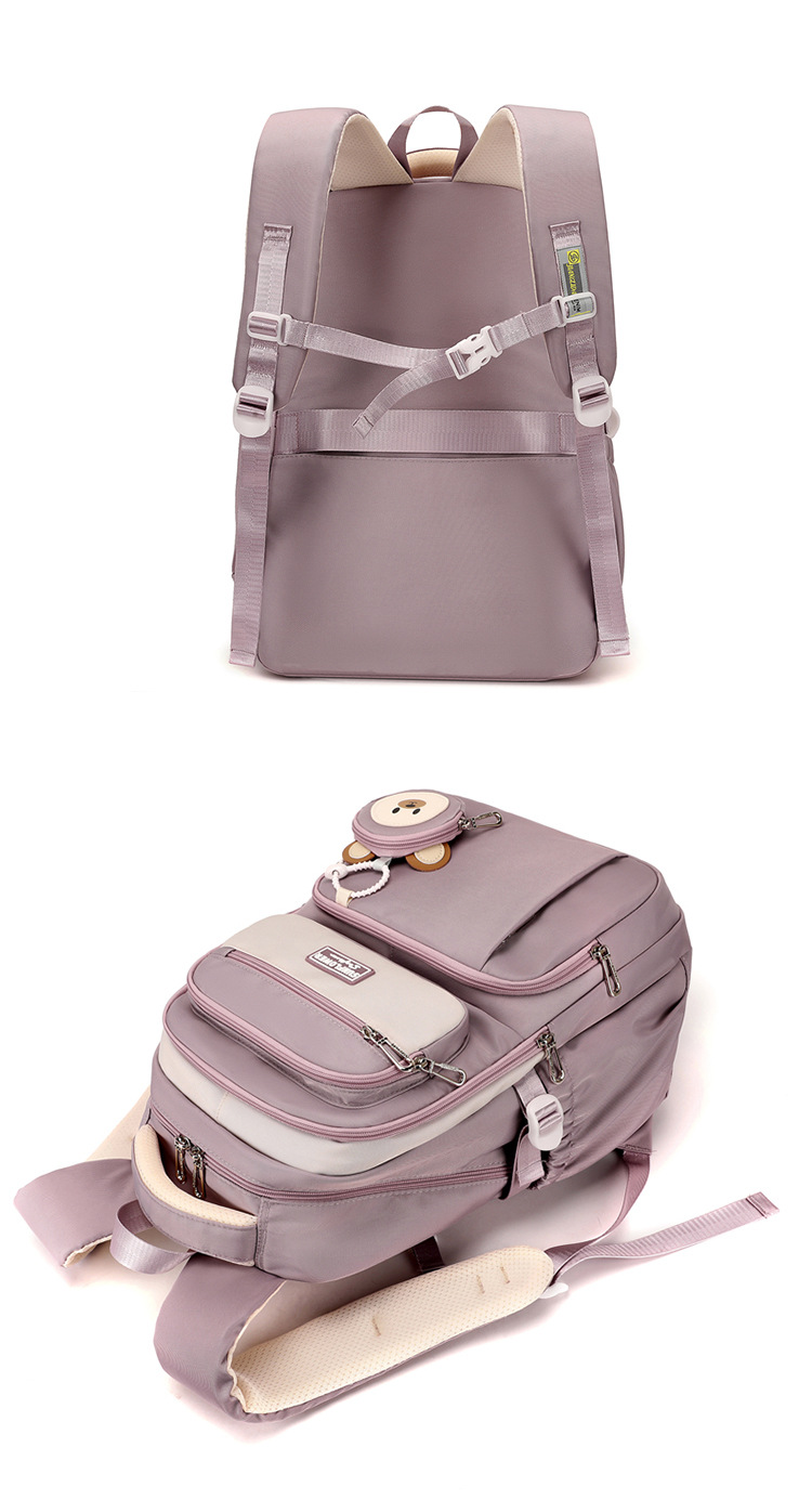 Balo thời trang phong cách Hàn Quốc dày dặn chống thấm nước dùng cho đi học, đi chơi - BEE GEE – BLTT9161