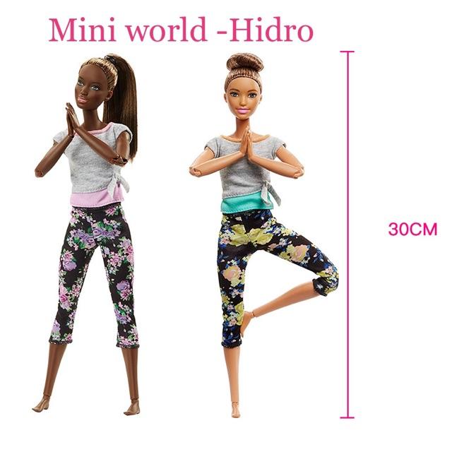 Búp bê Barbie made to move Mtm yoga, dancer