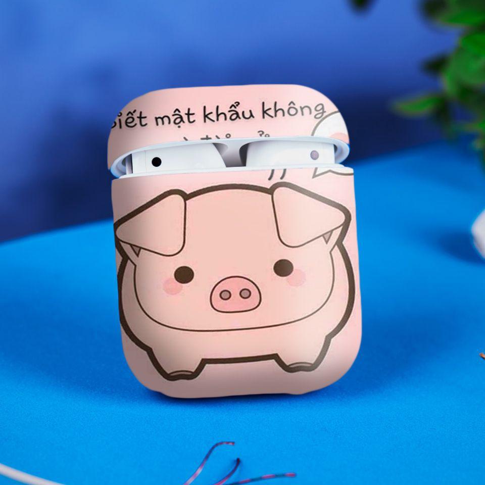 Miếng dán skin cho AirPods in hình biết mật khẩu không mà mở - fun003