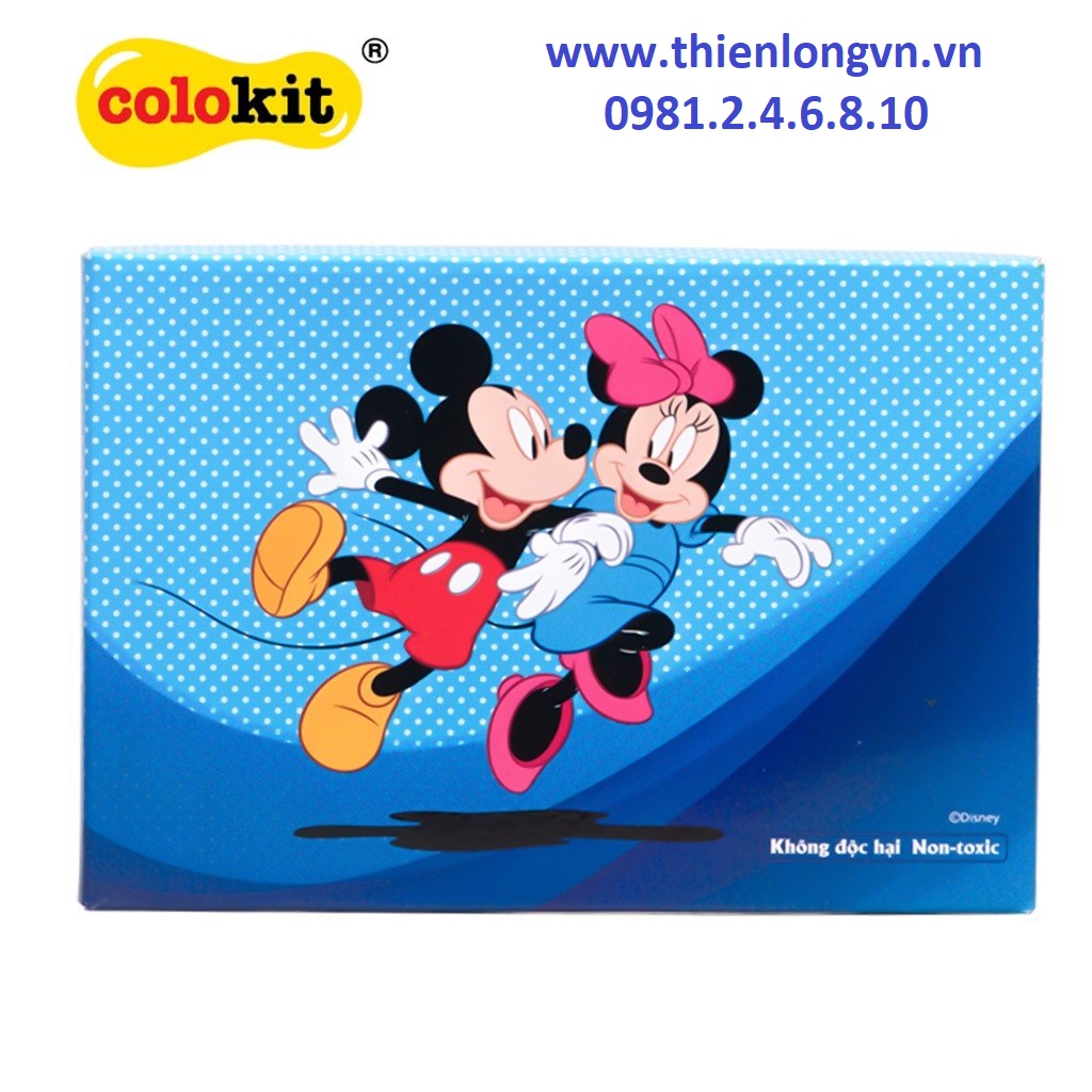 Bút sáp 18 màu Colokit Disney Mickey CR-C028/MI